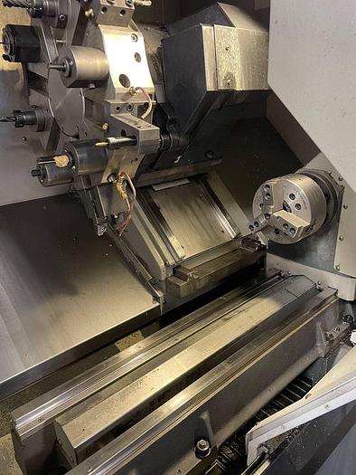 Used 2012 HAAS DS30Y CNC Turning Center With Live Tooling/Dual Spindle/Bar Feeder