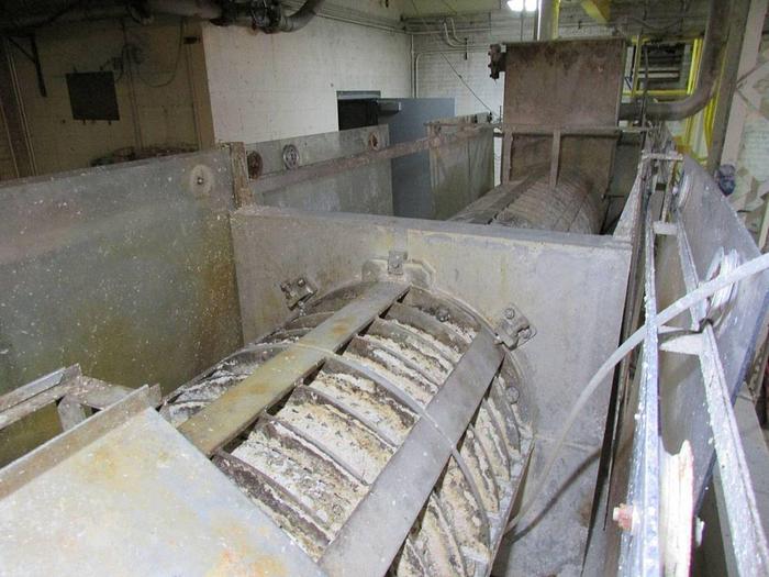 Used FKC SHX-700 STAINLESS STEEL SCREW PRESS   10 MTBD / D    1988