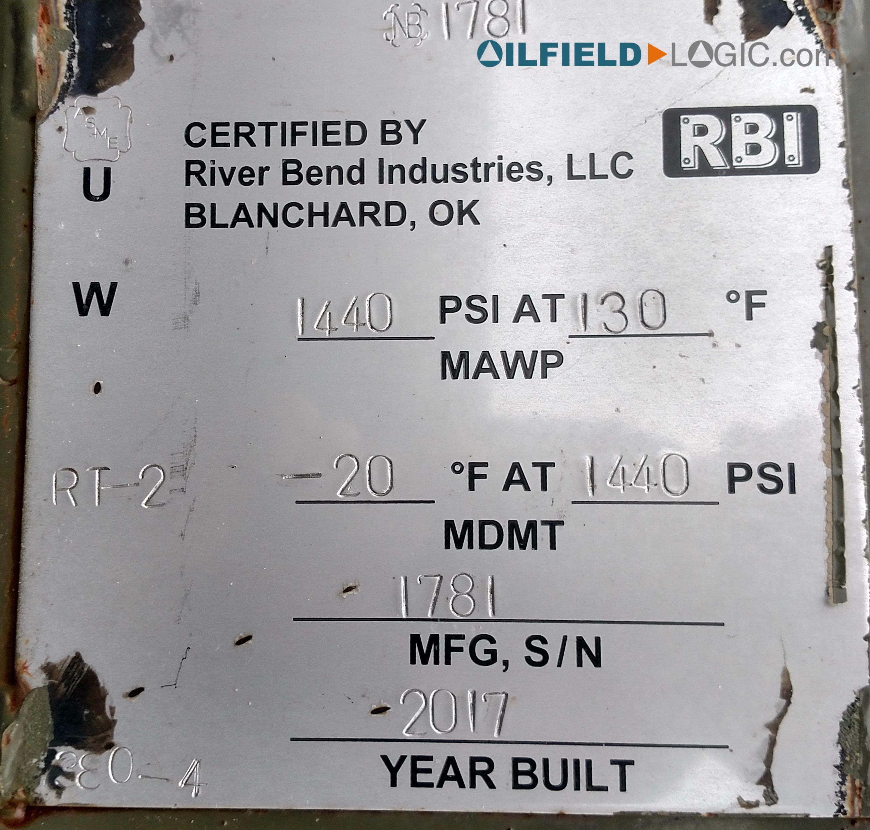 Separator, Vertical, 2P, 30"x10', 1440#