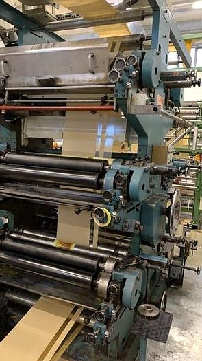 Used HOLWEG RS 21 BAG MACHINE WITH 6 COLOR FLEXO PRINT UNIT