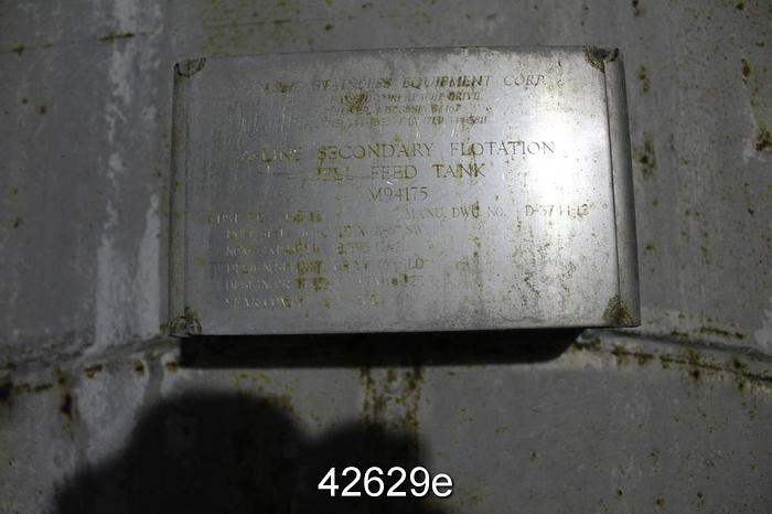 Used Apache SA240-304LSS Tank, 16'-6" x 11' 6", 18,395 USG #42629