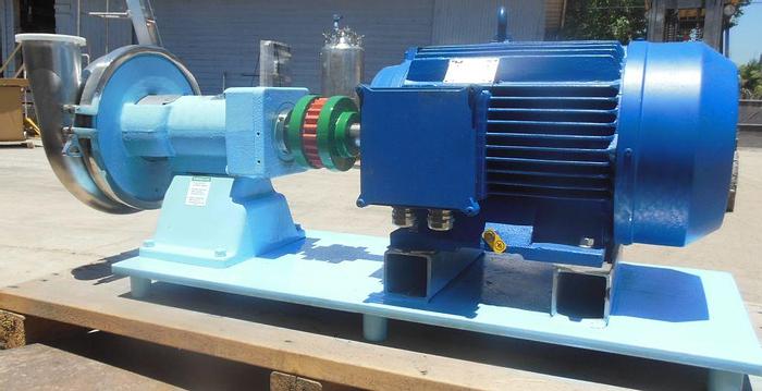 Used Pump, Centrif., 22.5 HP, S/st, Waukesha Cherry-Burrell, #S743003