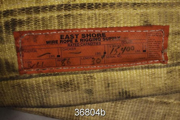 Used East Shore Wire, 30' Length, 8" Width, V-Basket 15400 #36804