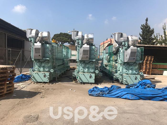 6.3 MW 2014 New Hyundai Himsen 9H25/33 HFO Generator (Dual Fuel)