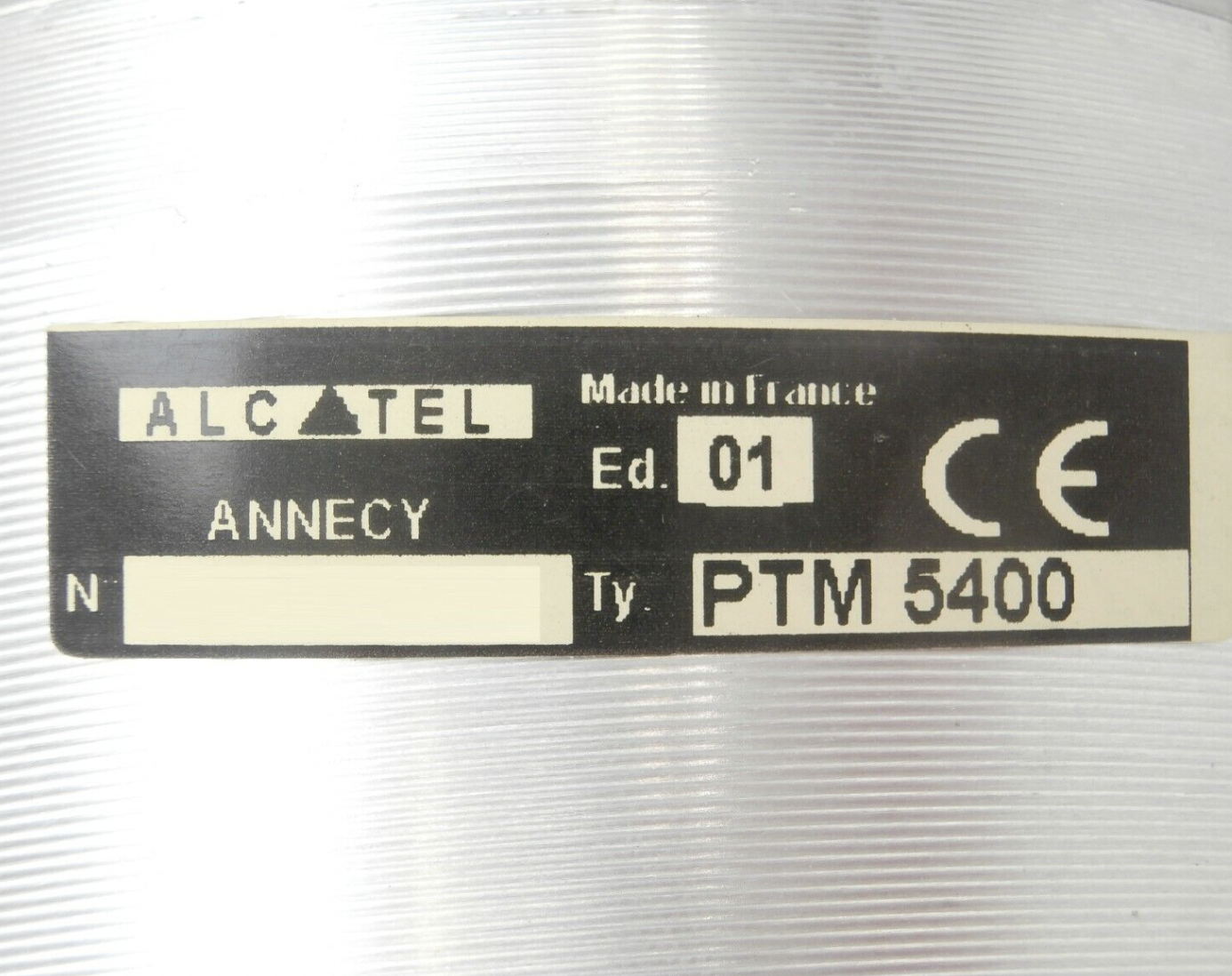 Used ALCATEL PTM 5400 Turbomolecular Vacuum Pump Varian P127293 Turbo Refurbished