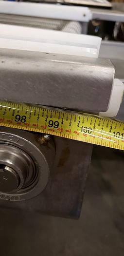 Used Washer, Belt, 42" x 100", Stainless Steel, Innotech, 2-Zone #5861449