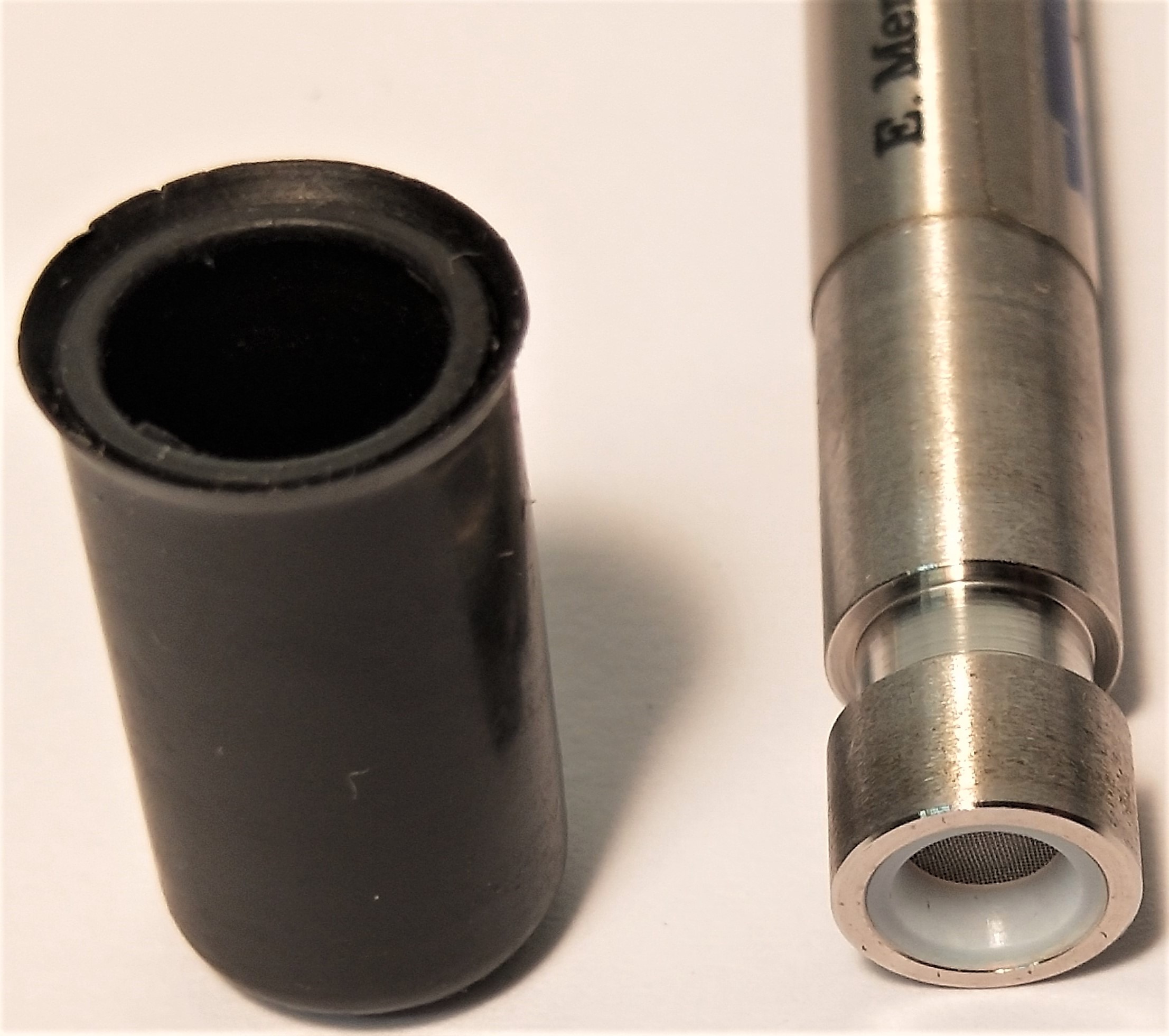 Used Merck LiChrospher Si-60 (LiChroCART 125-4) HPLC Cartridge - 12.5cm x 4mm x 5µm