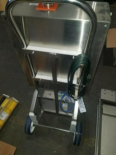 Used Burkert Portable Pharmaceutical Fluid Control System Stainless Steel