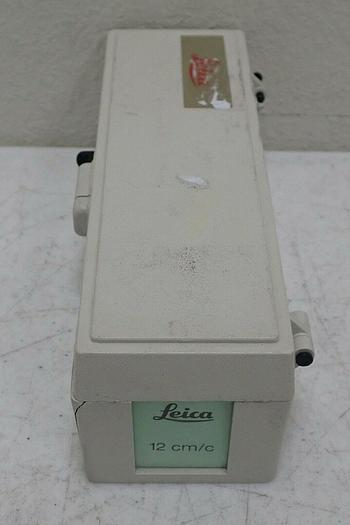 Used Reichert Jung Microtome Knife, Type C, 12cm, in Leica Case