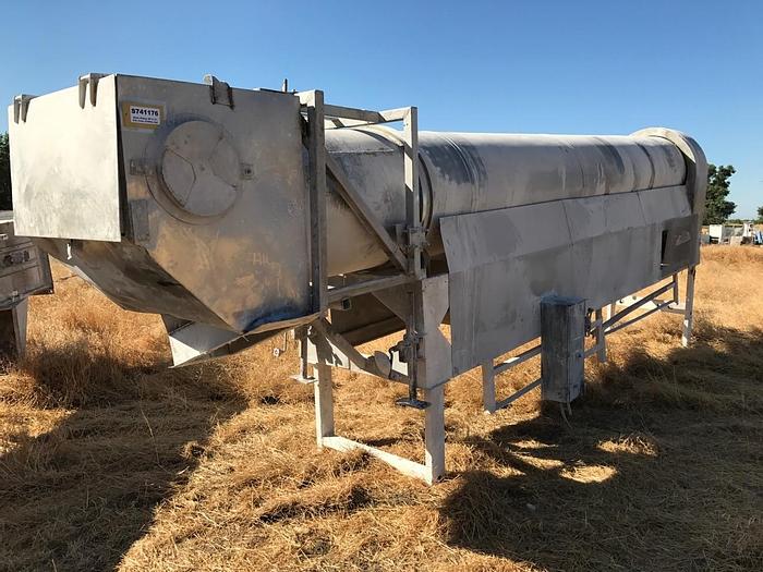 Used Dryer, Rotary, 30" X 17', S/st, Insul., Paddles, Gas #S741176