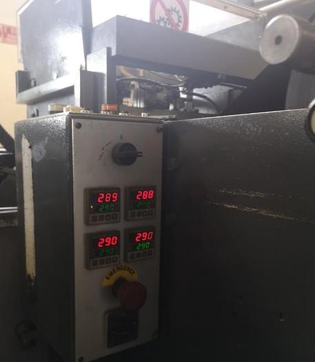 Used 1998 De Benardi 80G -SH for the production of film soft loop handles bags