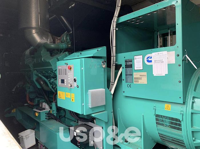 Used 1.8 MW 2006 Used Cummins QSK60G4 Diesel Generator Set