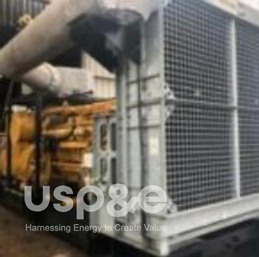 Used 3.4 MW 2013 New Caterpillar 3516C HD Diesel Generator Sets