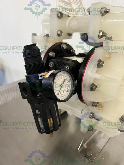 Used Warren Rupp  SandPiper II S10B1P2PPAS100 Air-Operated Double Diaphragm Pump 1/2"