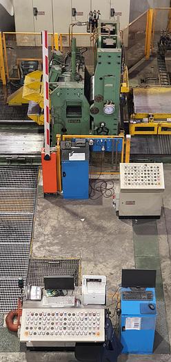 Used GUIDA   750mm x 14mm S.S. Slitting Line (Used) #4362