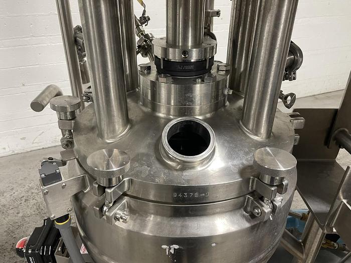 Used 20 LITER LEE TRI-MIX TURBO SHEAR KETTLE - S/S - VACUUM - JACKETED