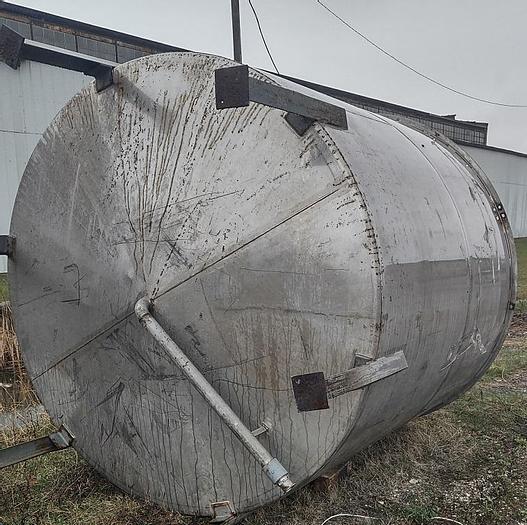Used 1500 gal Stainless OVC tank with hinged cover