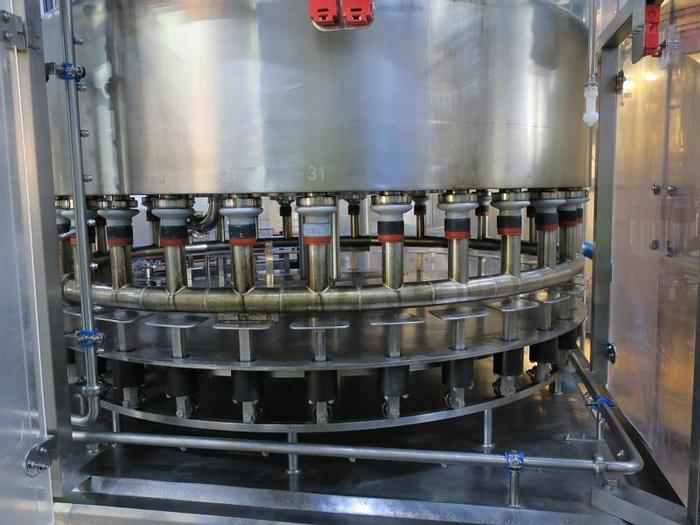 Used Filling Line, Bottles, 32-Head, Filamatic, 180 BPM, #D741080