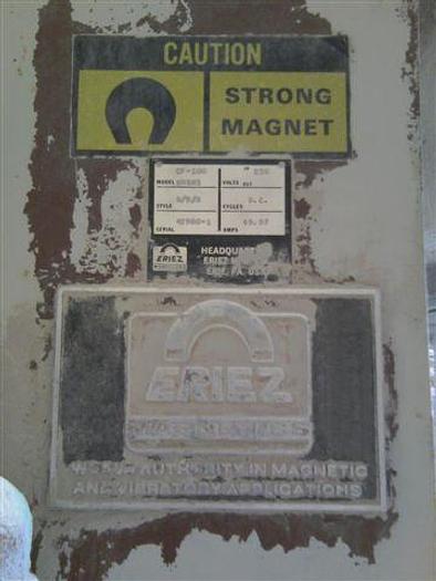 Used Separator, Magnetic, WHIMS, Mdl CF-1005 #A738169