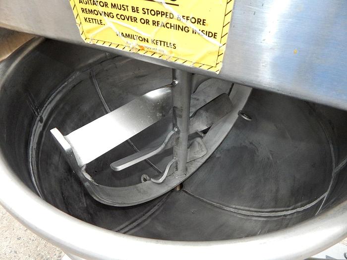 Used 20 GALLON HAMILTON DOUBLE MOTION KETTLE - S/S - JACKETED