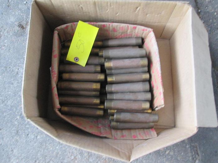 50-1"x5" Brass Nipples
