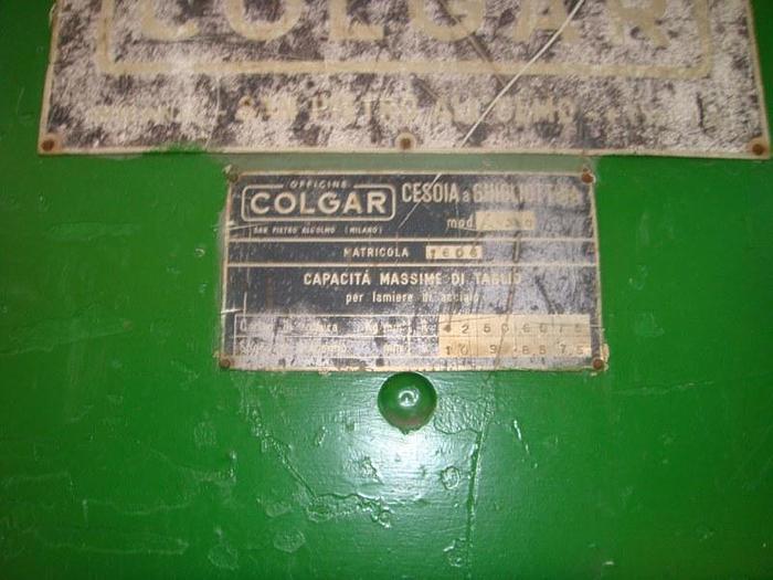 Usato CESOIA COLGAR MECCANICA 4000 X 10