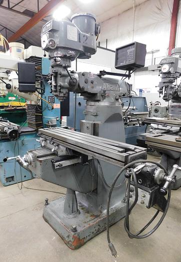Used Alliant Vertical Milling Machine