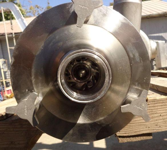 Used Pump, Centrif., 7.5 HP, Stainless Steel, Fristam, Model FPX3451 #S743340
