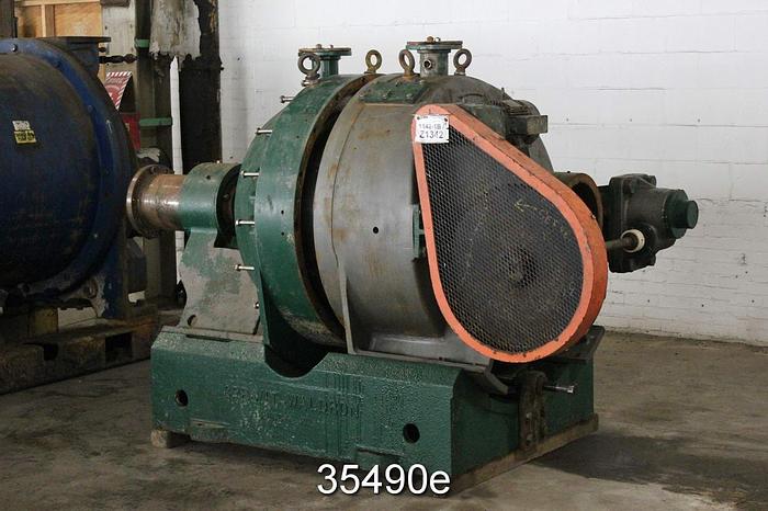 Refurbished Sprout Waldron R34EM Double Disc Refiner, 34" Rotor #35490