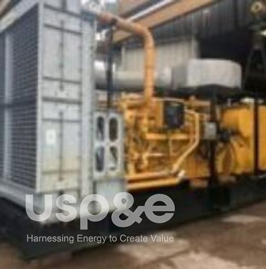 Used 3.4 MW 2013 New Caterpillar 3516C HD Diesel Generator Sets