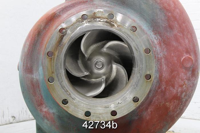 Used Goulds 3175 12x14x22 Pump, Stainless Steel Casing #42734