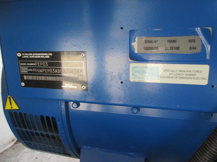 Used 2004 FG Wilson 40KW Generator with Trailer