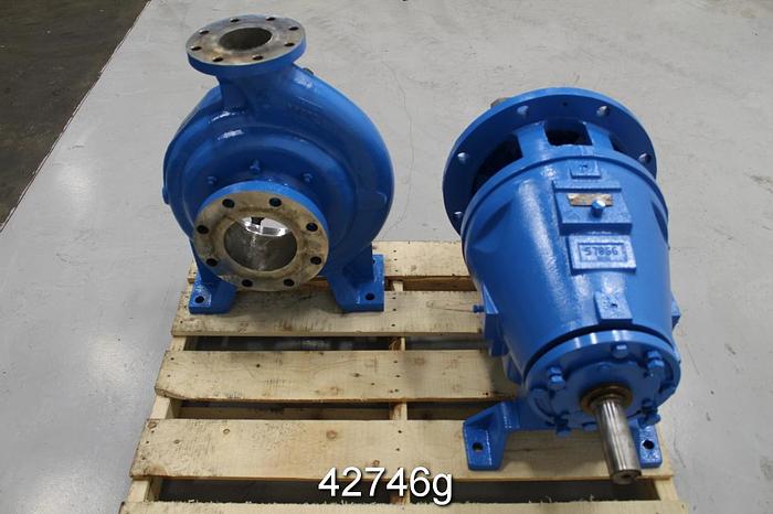 Used Goulds 3175 6x8x14 Pump, Stainless Steel Casing #42746