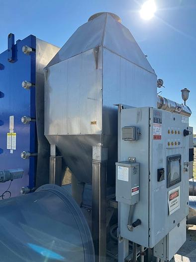 Used Heat Exchanger, Block, S/st, 36" x 30", Gas-Heated #C744886