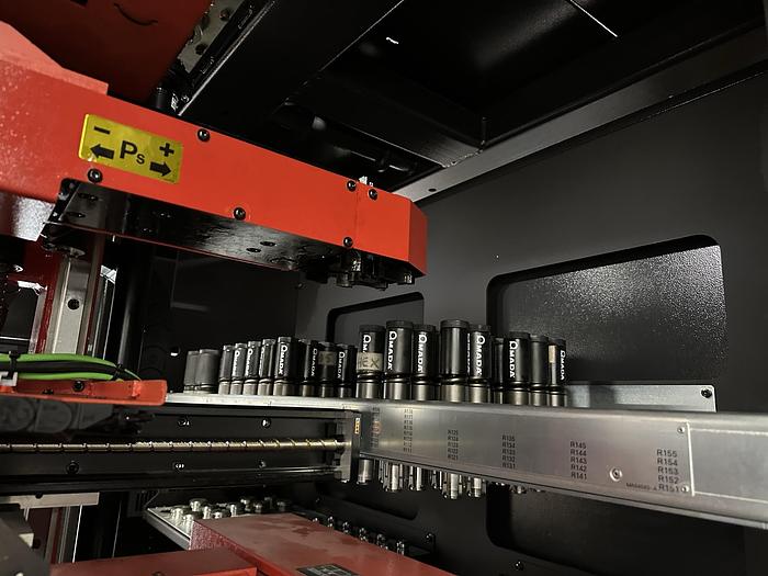 Used 2013  Amada  Acies 2515T Punch/CO2 LASER WITH TOOL LOADER, TOOLING, SPINDLE