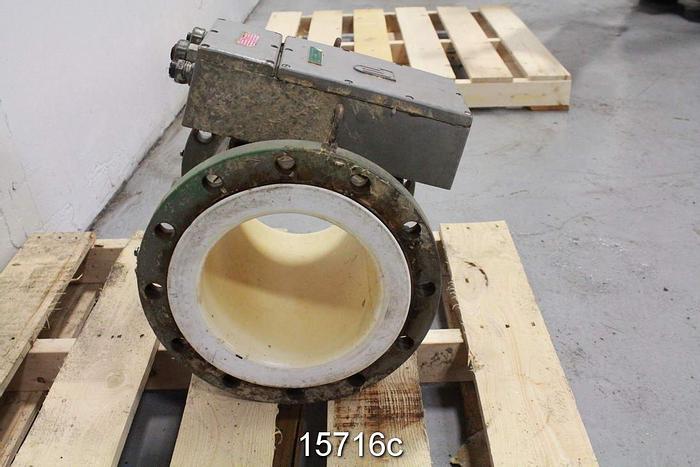 Used Fisher Porter 10D1430A Magnetic Flow Meter, 10" #15716