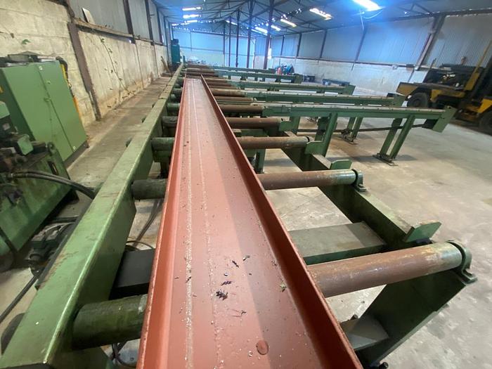 Used 2001 Peddinghaus BDL760/3 with Meba 400DG-700 Saw/Drill Line