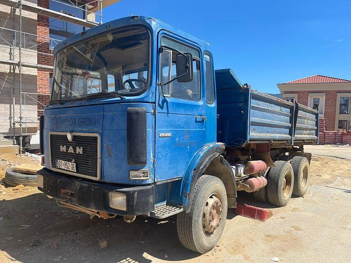 Gebruikt 1986 MAN 26.291 6x4 typer full steel 6 cilinder