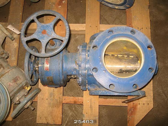 Used Dezurik 2005747 3 Way Valve, 6", Body Stainless Steel, Seat 56, Temperature 250 Degrees F #25463