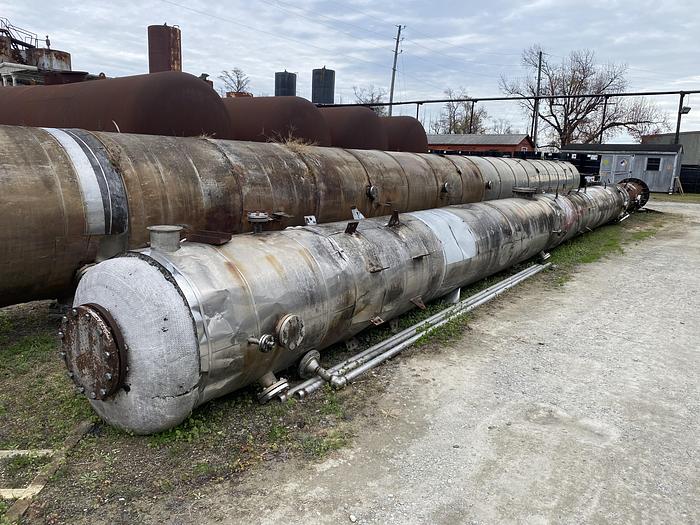 Used Used ACME Industrial Piping 316L stainless steel Packed distillation column