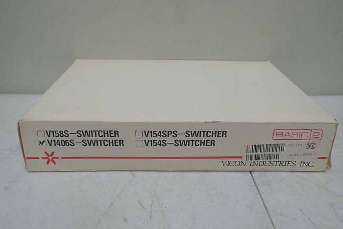 Used Vicon Industries Basic 2 V1406S-B Switcher