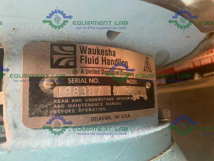 Used Waukesha 2065 Centrifugal Pump w/ Baldor 7.5HP Motor