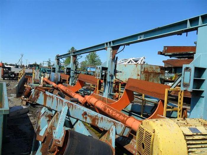 Used Outfeed Belt Conveyor c/w Kickers