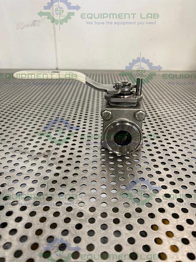 Used SVF -F. C. I.  SB79999ATTR Ball Valve w/ 1" Sanitary Fitting