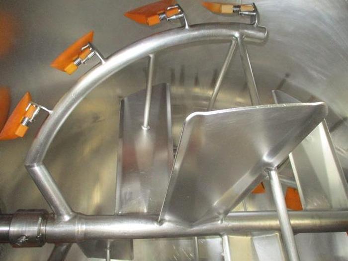 Used JC Pardo/Cleveland Cook Chill Horizontal Agitator Mixer Kettles; Md#HAMKDL; 400G & 300G