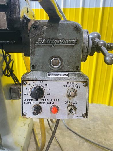 Used 2 HP Bridgeport Vertical Mill Series I