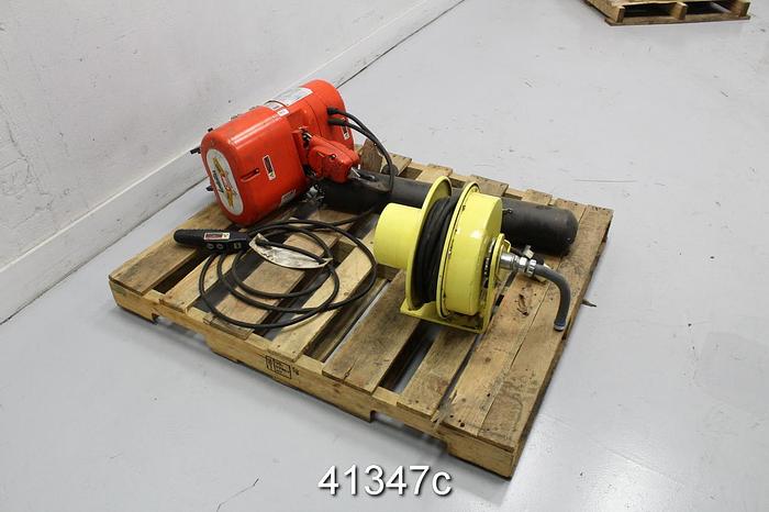 Used Columbus Mckinnon Model R Crane, Cap 2 Ton #41347