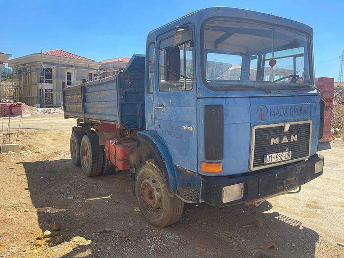 Gebruikt 1986 MAN 26.291 6x4 typer full steel 6 cilinder