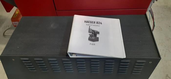 Used 2020 - 8 Ton Haeger 824 One Touch-4e Hardware Insertion Press
