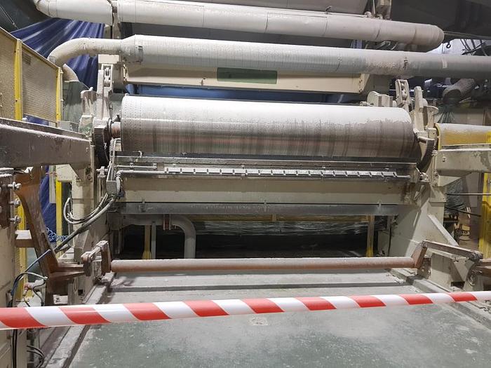 Used (PMT-51) - Tissue Paper Machine 3270 mm, Suction Breast Roll Former